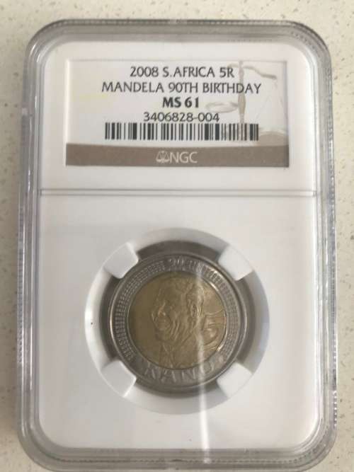 2008 NGC MANDELA 90TH BIRTHDAY MS 61- R5