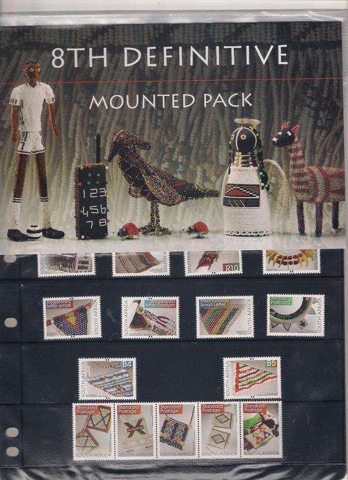 2010 8TH DEFINITIVE MOUNTED PACK. AS ISSUED BY THE PO. MINT.