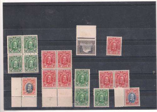 S/RHODESIA 1931 FIELD MARSHALL SELECTION. UN/MOUNTED MINT. AS PER SCAN.