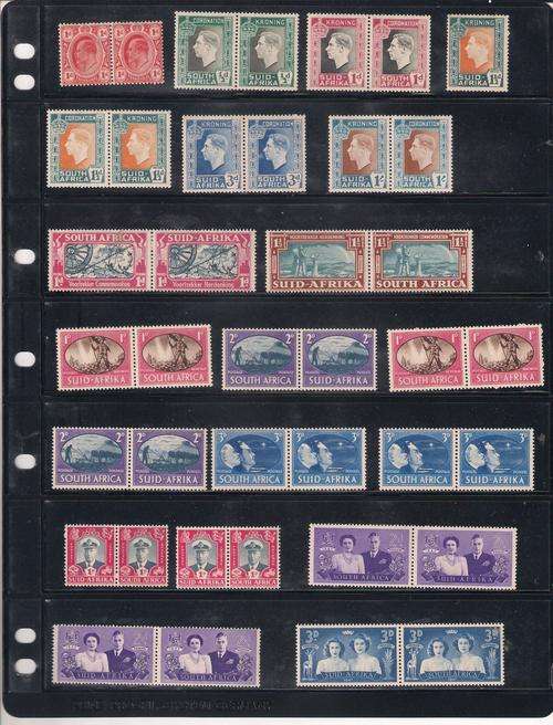 RSA/UNION OF SA SELECTION OF UN/M/MINT  MINT STAMPS AS PER SCANS. GOOD VALUE.