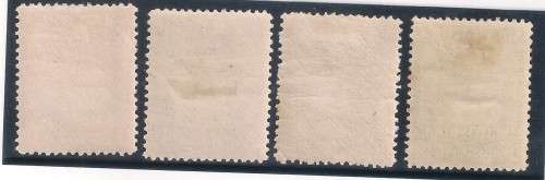 UNION OF SA. 1925 1ST AIRMAIL SET. SACC 25-28. M/MINT. GOOD VALUE.