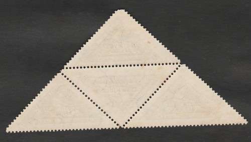 S.W.A. 1926 SACC 73. BLOCK OF 4 ENGLISH. PRIVATELY PERFORATED. UNMOUNTED MINT.