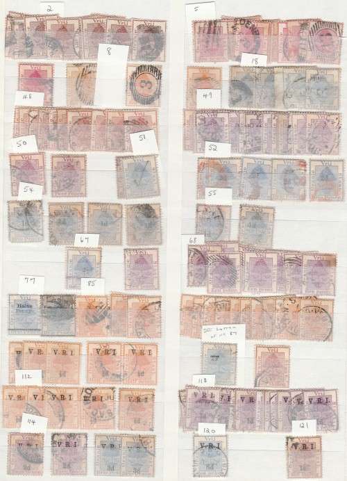 OFS SELECTION OF MINT & USED STAMPS. DUPLICATED. VERY HIGH CV. UNCHECKED. SELLING AS IS. (X5) SCANS
