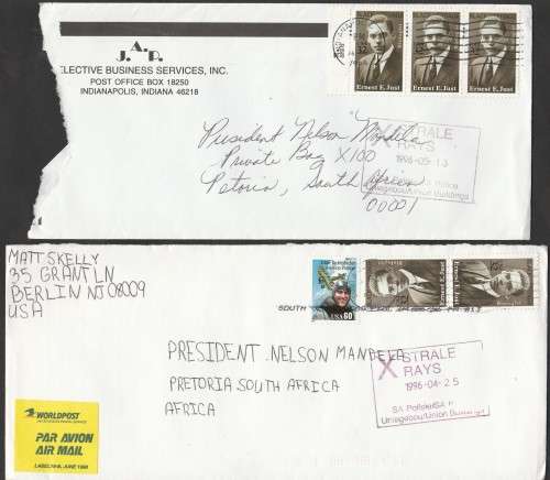 MANDELA MEGA LOT OF BOOKLETS, ADDRESSED ENVELOPES, COVERS, MINI SHEETS ETC. SUPER VALUE LOT.