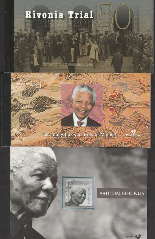 MANDELA MEGA LOT OF BOOKLETS, ADDRESSED ENVELOPES, COVERS, MINI SHEETS ETC. SUPER VALUE LOT.