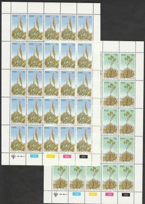 SWA SELECTION OF UMM FULL SHEETS. AS LISTED. (X13) SCANS. GOOD VALUE LOT.