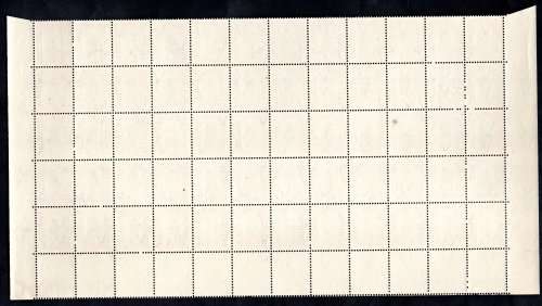UNION 1950-54 OFFICIAL 1d BLOCK OF (X60) STAMPS. SACC 42. AS PER SCANS. GREAT CAT VALUE.