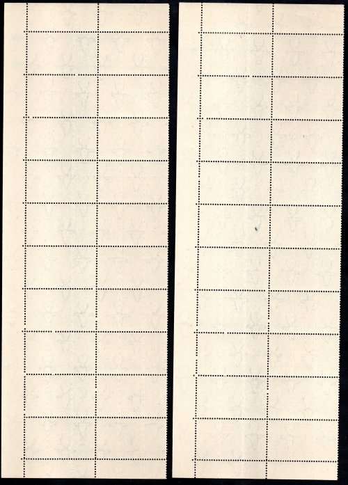 UNION 1943-44 POSTAGE DUE (X2) SEQUENTIAL BLOCKS OF (X60). (X40) UNITS OF (X3). UMM. CV R16 000.