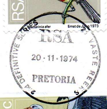 RSA 1974 2ND DEF FOLDERS (X1) `CANCELLED DAY BEFORE ISSUE (19/11)` + (X1) NORMAL (20/11). NICE ITEMS