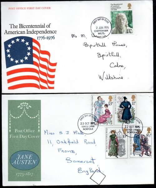 GB SELECTION OF (X23) USED FDCs. CONDITION FAIR TO GOOD. AS PER SCANS. NICE LOT.