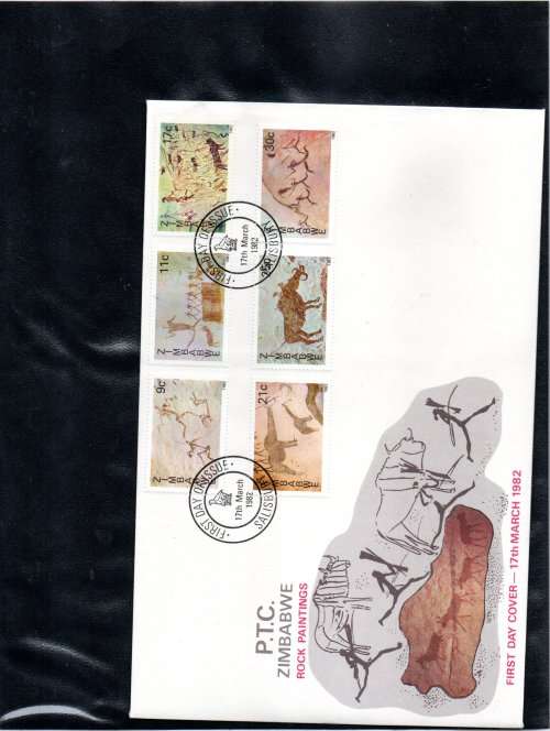 IDEAL RING BINDER WITH ZIMBABWE FDCs (MANY DUPLICATED) ETC. AS PER (X30) SCANS. NB: PLEASE READ!