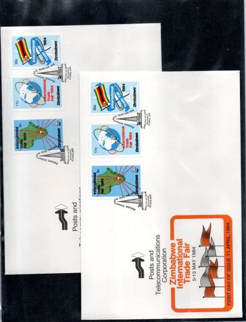 IDEAL RING BINDER WITH ZIMBABWE FDCs (MANY DUPLICATED) ETC. AS PER (X30) SCANS. NB: PLEASE READ!