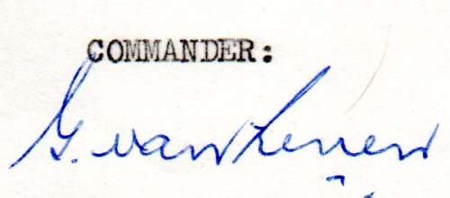 SA AIRWAYS DELIVERY FLIGHT COVER SEATTLE-CPT (NON STOP) SIGNED `COMMANDER G VAN REENEN`. AS BELOW.
