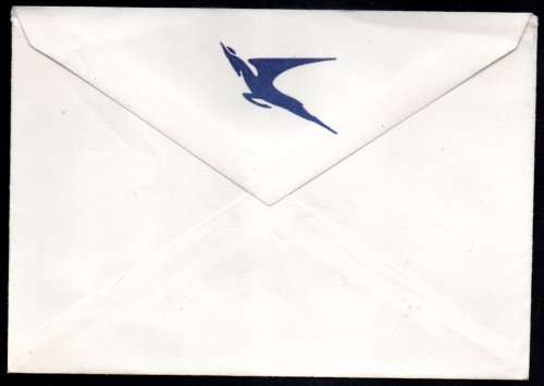 SA AIRWAYS DELIVERY FLIGHT COVER SEATTLE-CPT (NON STOP) SIGNED `COMMANDER G VAN REENEN`. AS BELOW.