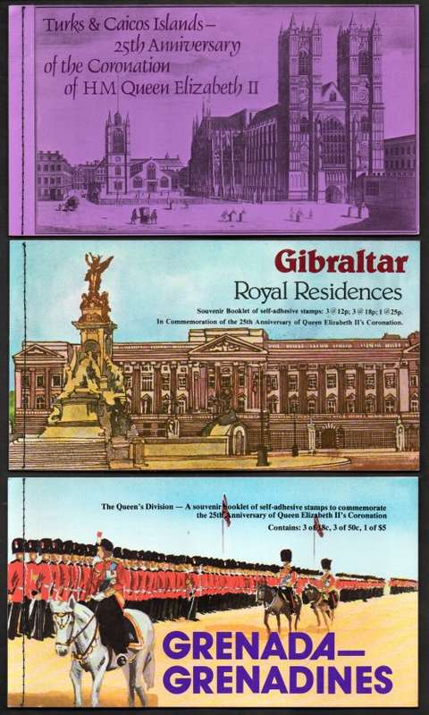 WORLD SELECTION OF MINT AND COMPLETE BOOKLETS. ROYAL WEDDING, CORONATION ETC. AS PER SCANS. NICE LOT