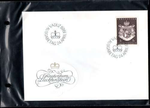 SMALL RING ALBUM WITH (X50+) LICHTENSTEIN FDCs ETC. NOT ALL SCANNED. GREAT ITEM. NB: PLEASE READ!!!