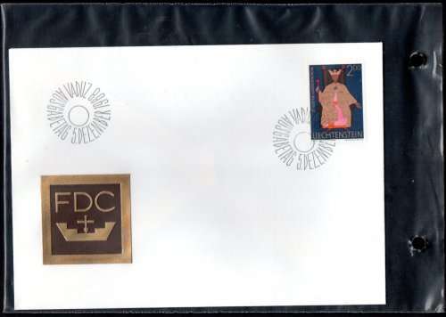 SMALL RING ALBUM WITH (X50+) LICHTENSTEIN FDCs ETC. NOT ALL SCANNED. GREAT ITEM. NB: PLEASE READ!!!