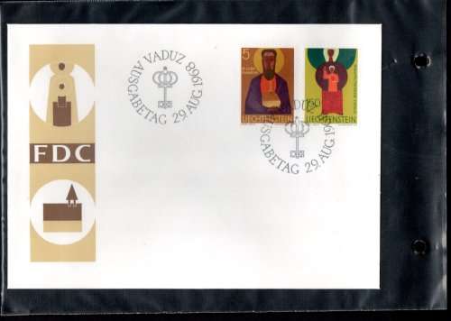 SMALL RING ALBUM WITH (X50+) LICHTENSTEIN FDCs ETC. NOT ALL SCANNED. GREAT ITEM. NB: PLEASE READ!!!