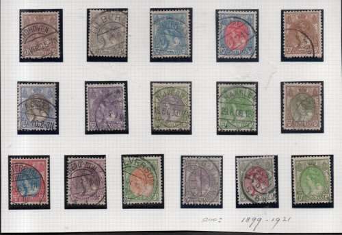 NETHERLANDS USED SELECTION. SOME NICE POSTMARKS ETC. AS PER (X4) SCANS. GREAT LOT.