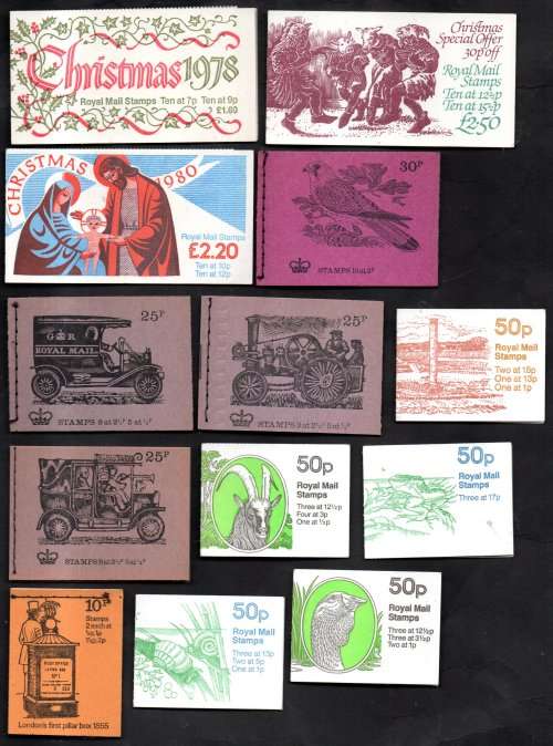 GB SELECTION OF (X18) MINT AND COMPLETE BOOKLETS. AS PER (X2) SCANS. GOOD VALUE.