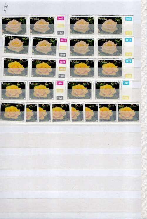 IDEAL JWG 32 ALBUM IN GOOD NICK WITH MINT CISKEI STAMPS. AS PER SCANS. NB: PLEASE READ BELOW!!!