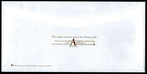 RSA 1986 JHB CENTENARY PARTICIPATION LTD EDITION COVER IN FOLDER. AS PER SCANS.