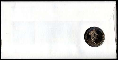 GB 1996 HER MAJESTY QEII 70TH BIRTHDAY COMMEM NUMISMATIC/COIN COVER. AS PER SCANS. LOVELY COVER.
