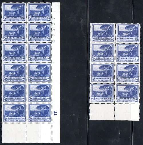 UNION 1947-4 HYPH SCREENED PICTS 3d UMM BLOCKS. SACC16. AS PER SCANS. PLEASE READ BELOW.
