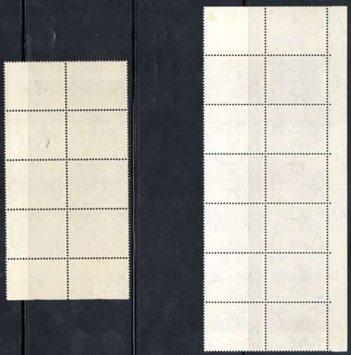 UNION 1947-4 HYPH SCREENED PICTS 3d UMM BLOCKS. SACC16. AS PER SCANS. PLEASE READ BELOW.
