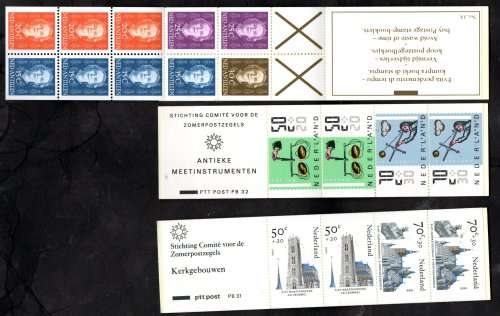 NETHERLANDS (ODD ANTILLES) SELECTION OF (X15) MINT AND COMPLETE BOOKLETS. AS PER SCANS. GREAT LOT.