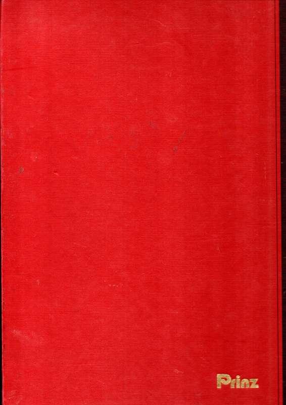 PRINZ EMPTY STOCKBOOK 2ND HAND. 16 PAGES/32 SIDES. NICE ITEM. NB: PLEASE READ BELOW!!