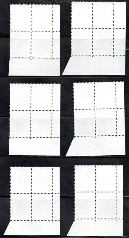RSA 1972-4 DEF ISSUE (X12) 20c (A+B) CC335 + (X12) 20c (A+B) CC335a CHALKY PAPER CONTROLS. CV R5040.