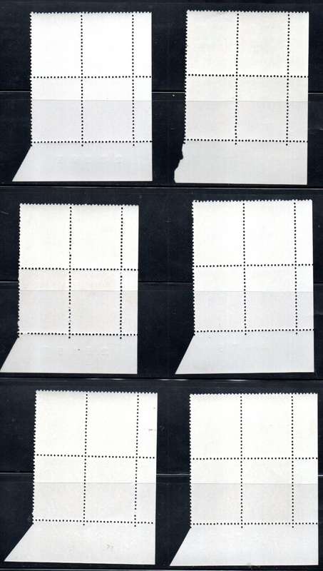 RSA 1972-4 DEF ISSUE (X12) 20c (A+B) CC335 + (X12) 20c (A+B) CC335a CHALKY PAPER CONTROLS. CV R5040.