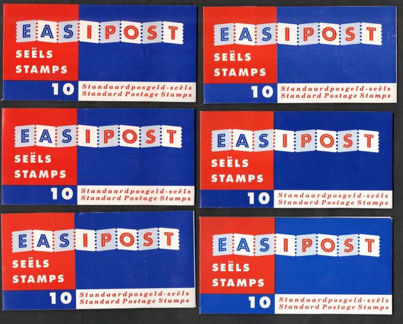 RSA SELECTION OF (X6) EASIPOST RHINO BOOKLETS. AS PER SCANS. GOOD VALUE.