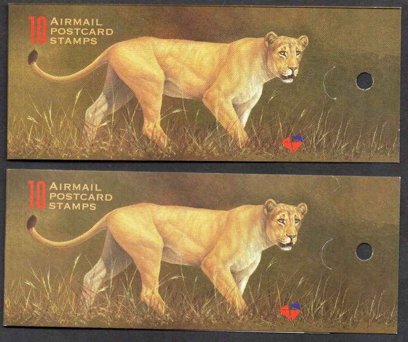 RSA 1998 BIG FIVE BOOKLETS NO 32 (X2) MINT AND COMPLETE. AS PER SCANS. CV R800. NICE ITEMS.