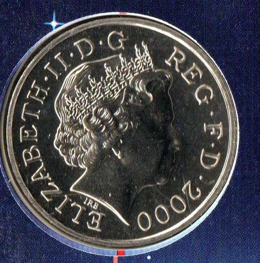 GB 1999/2000 MILLENNIUM MOMENT NUMISTMATIC/COIN COVER IN SPECIAL FOLDER. AS PER SCANS. LOVELY ITEM.