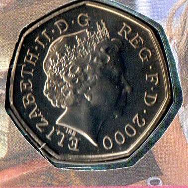 GB 2000 150 YEARS OF PUBLIC LIBRARIES PHILATELIC NUMISMATIC (COIN) COVER. FANTASTIC ITEM.