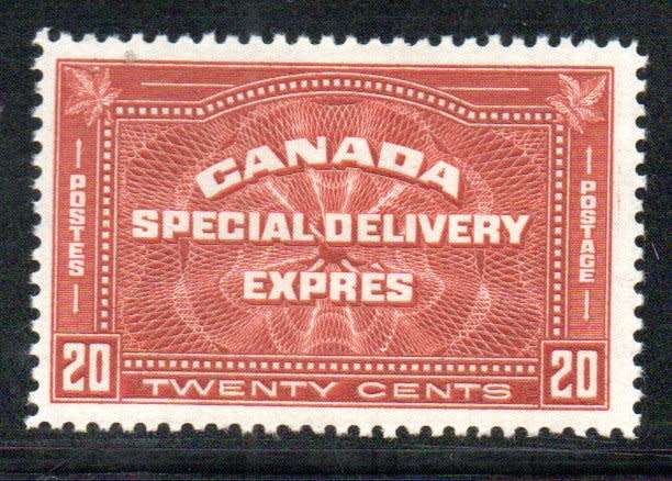 CANADA 1930 20c SPECIAL DELIVERY M/MINT SINGLE. AS PER SCANS. SGS6. CV GBP 42.