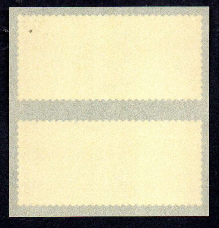 RSA 2010 WORLD CUP BID VIRTUAL `NO FACE VALUE` STAMP VERT PAIR UNUSED SELF-ADHESIVE. AS PER SCANS.