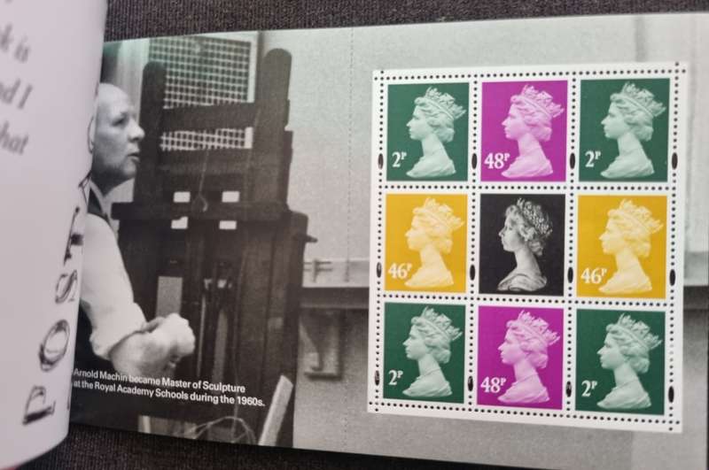 GB THE MACHIN THE MAKING OF A MASTERPIECE MINT/COMPLETE BOOKLET. SG DX39. CV GBP 24. LOVELY ITEM.