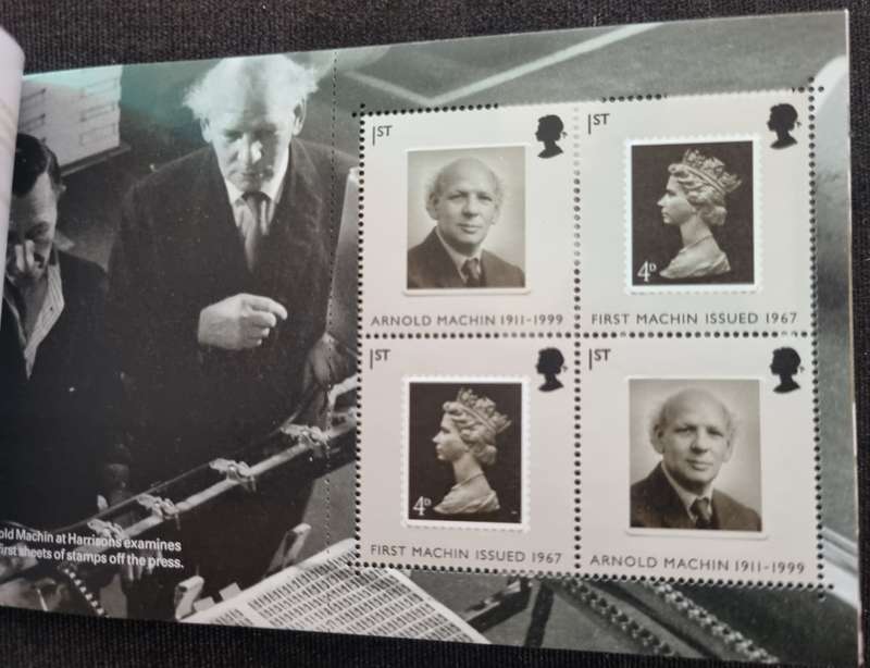 GB THE MACHIN THE MAKING OF A MASTERPIECE MINT/COMPLETE BOOKLET. SG DX39. CV GBP 24. LOVELY ITEM.