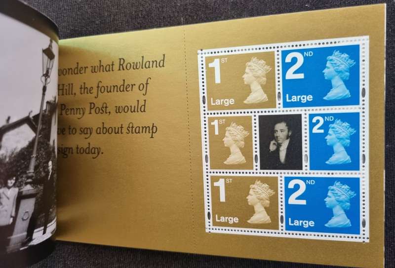 GB THE MACHIN THE MAKING OF A MASTERPIECE MINT/COMPLETE BOOKLET. SG DX39. CV GBP 24. LOVELY ITEM.