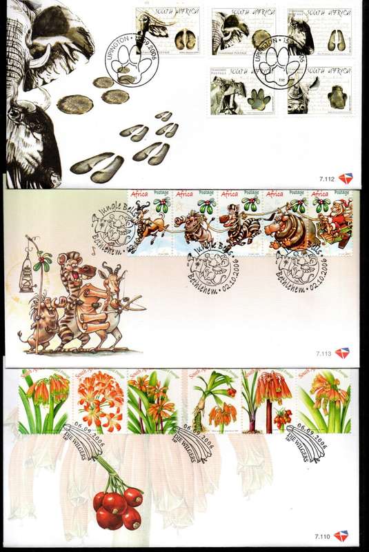RSA SELECTION OF (X14) SEVENTH SERIES FIRST DAY COVERS. AS PER SCANS. GOOD VALUE.