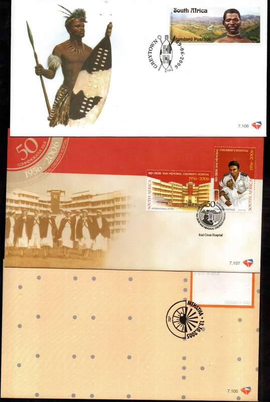 RSA SELECTION OF (X14) SEVENTH SERIES FIRST DAY COVERS. AS PER SCANS. GOOD VALUE.