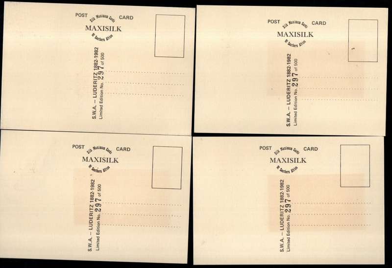 SOUTHERN AFRICA SELECTION OF MAXISILK CARDS IN SETS. AS PER SCANS. GREAT LOT.