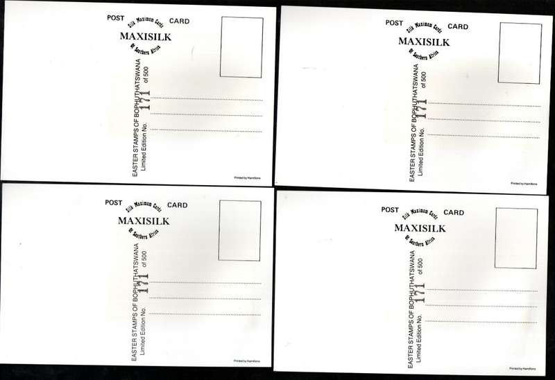 SOUTHERN AFRICA SELECTION OF MAXISILK CARDS IN SETS. AS PER SCANS. GREAT LOT.