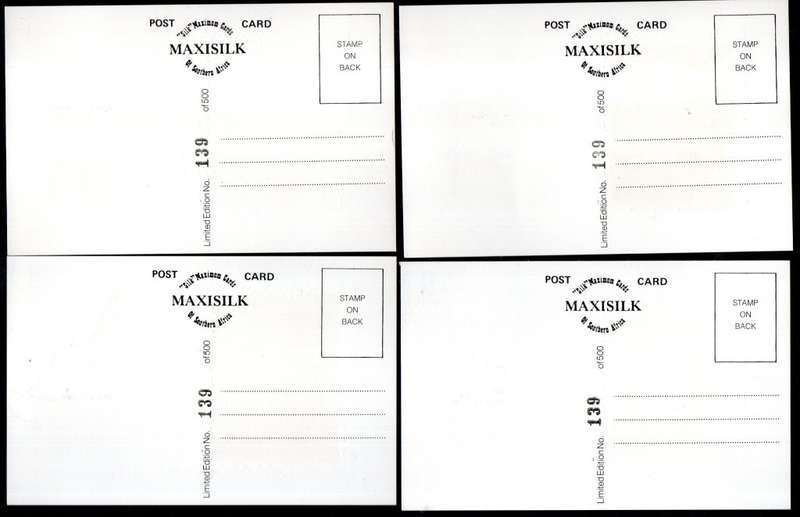 SOUTHERN AFRICA SELECTION OF MAXISILK CARDS IN SETS. AS PER SCANS. GREAT LOT.