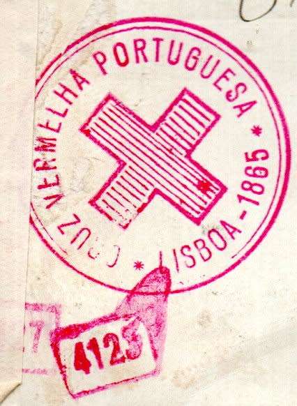 DENMARK TO PORTUGAL WORLD WAR II COVER TO SA RED CROSS SOCIETY. DOUBLE CENSOR TAPE (GERMAN+UNION).