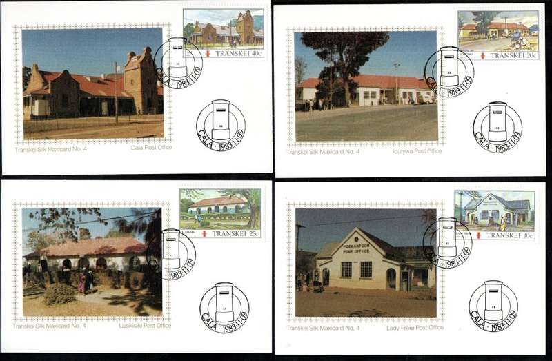 SOUTHERN AFRICA SELECTION OF MAXISILK CARDS IN SETS. AS PER SCANS. GREAT LOT.