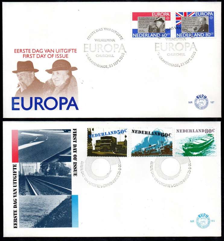 NETHERLANDS SELECTION OF (X16) FIRST DAY COVERS. AS PER SCANS. GREAT LOT.